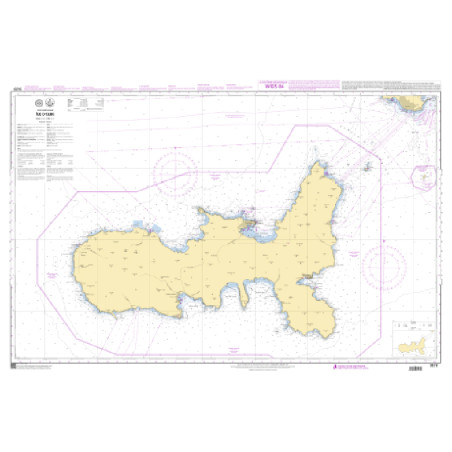 Shom C - 7177 - (fac-similé de la carte IT 117) - Île d'Elbe | Librairie Maritime Nautic Way