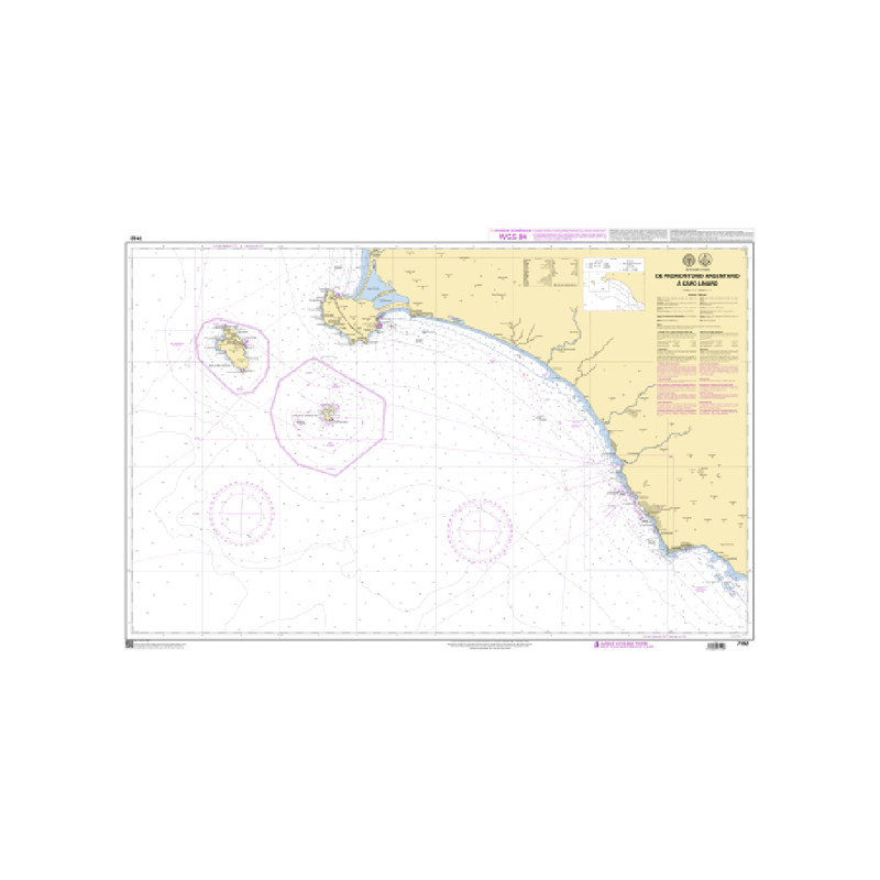 Shom C - 7192 - (fac-similé de la carte IT 6) - De Promontorio Argentario à Capo Linaro | Librairie Maritime Nautic Way