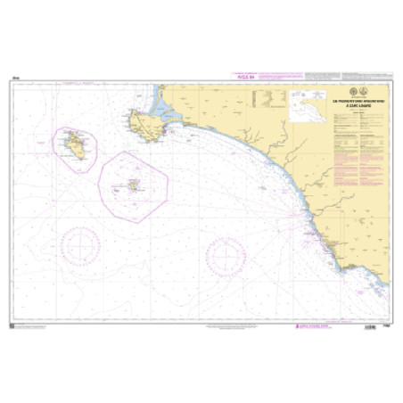 Shom C - 7192 - (fac-similé de la carte IT 6) - De Promontorio Argentario à Capo Linaro | Librairie Maritime Nautic Way