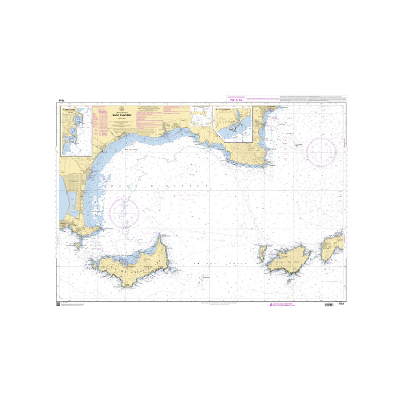 Shom C - 7282 - Rade d'Hyères | Librairie Maritime Nautic Way