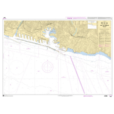 Shom C - 7290 - INT 3362 - (fac-similé de la carte IT 55) - Port de Genova - Partie Est | Librairie Maritime Nautic Way