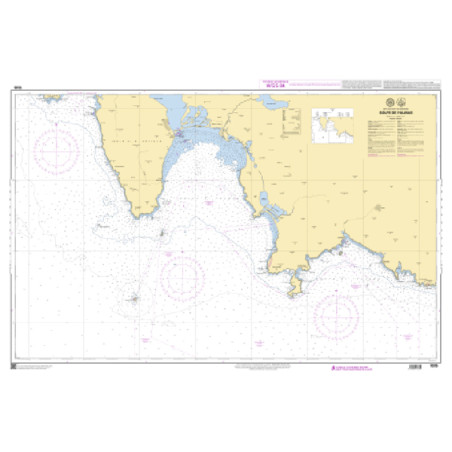Shom C - 7335 - (fac-similé de la carte IT 298) - Golfe de Palmas | Librairie Maritime Nautic Way