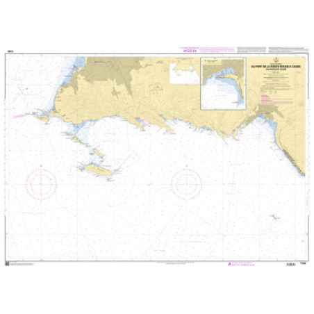 Shom C - 7393 - Du port de La Pointe Rouge à Cassis - Calanques de Cassis | Librairie Maritime Nautic Way