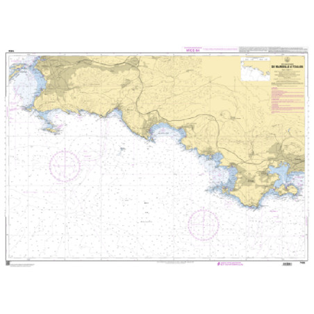Shom C - 7406 - De Marseille à Toulon | Librairie Maritime Nautic Way
