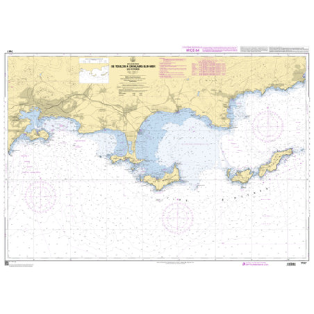 Shom C - 7407 - De Toulon à Cavalaire-sur-Mer - Iles d'Hyères | Librairie Maritime Nautic Way