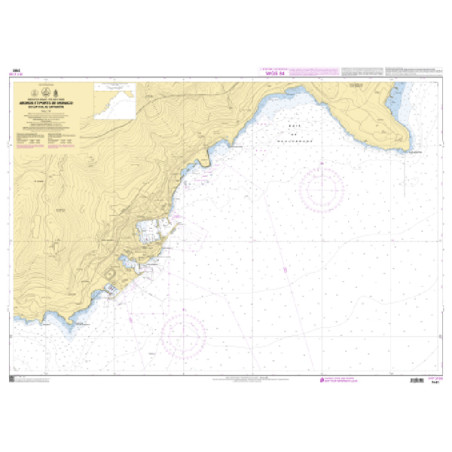 Shom C - 7441 - INT 3190 - Abords et Ports de Monaco - Du Cap d'Ail au Cap Martin | Librairie Maritime Nautic Way