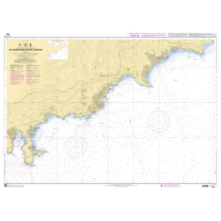 Shom C - 7442 - INT 3191 - De Villefranche-sur-Mer à Menton | Librairie Maritime Nautic Way