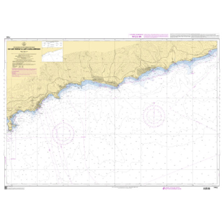 Shom C - 7443 - Du Cap Ferrat à Capo San Lorenzo | Librairie Maritime Nautic Way