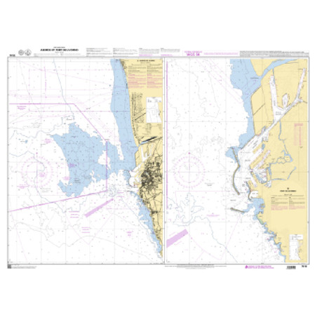 Shom C - 7516 - (fac-similé de la carte IT 120, IT 62) - Abords et port de Livorno | Librairie Maritime Nautic Way