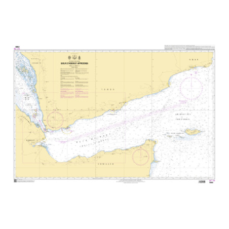 Shom C - 7800 - INT 758 - (fac-similé de la carte GB 2964) - Golfe d'Aden et approches | Librairie Maritime Nautic Way