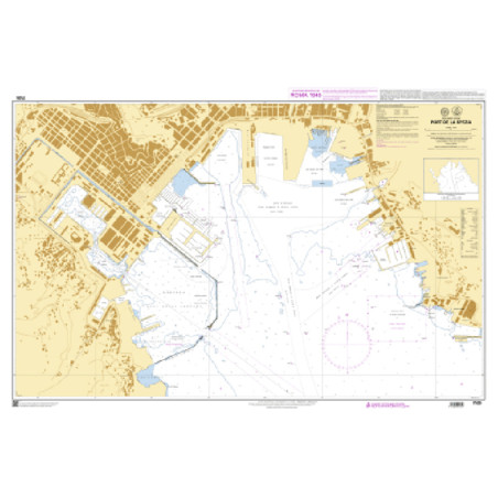 Shom C - 7535 - (fac-similé de la carte IT 59) - Port de La Spezia | Librairie Maritime Nautic Way
