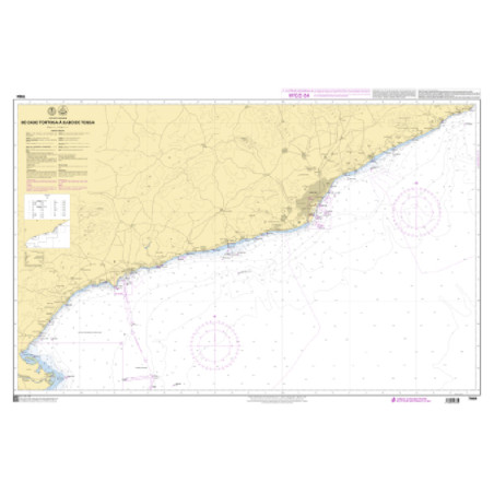 Shom C - 7664 - (fac-similé de la carte ES 48C) - De Cabo Tortosa à Cabo de Tossa | Librairie Maritime Nautic Way