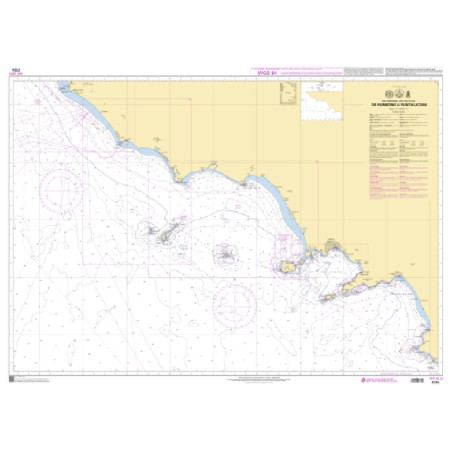 Shom C - 7774 - INT 3312 - (fac-similé de la carte IT914) - De Fiumicino à Punta Licosa | Librairie Maritime Nautic Way