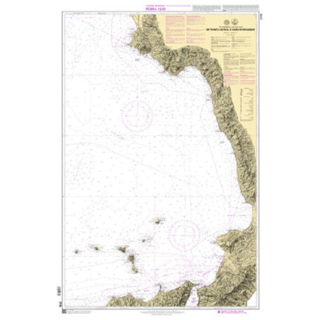 Shom C - 7776 - (fac-similé de la carte IT915) - De Punta Licosa à Capo d'Orlando | Librairie Maritime Nautic Way