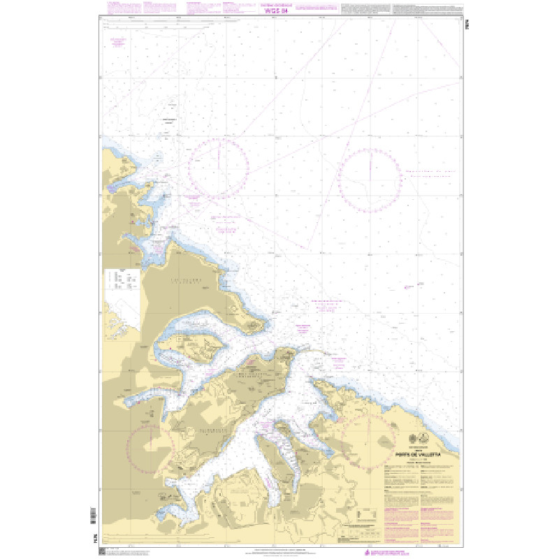 Shom C - 7674 - Ports de Valletta | Librairie Maritime Nautic Way