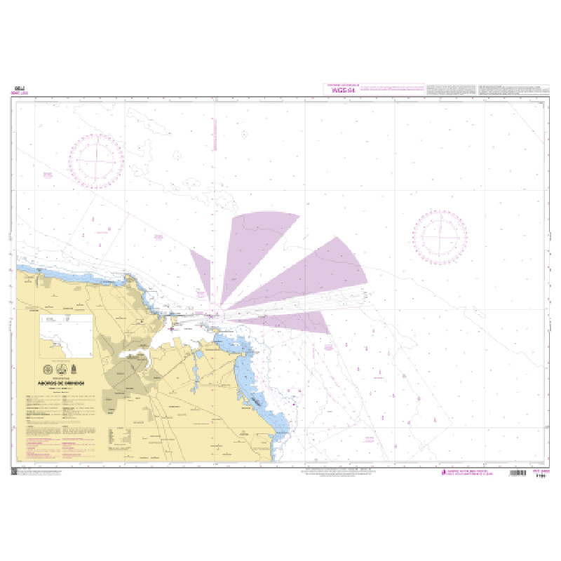 Shom C - 7193 - INT 3460 - (fac-similé de la carte IT 192) - Abords de Brindisi | Librairie Maritime Nautic Way