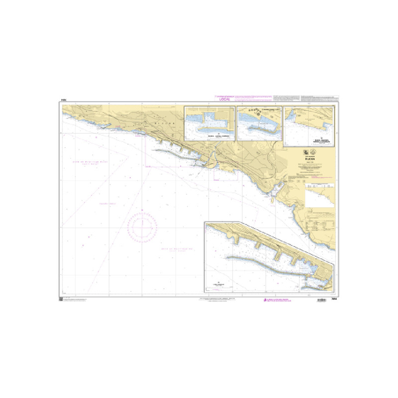 Shom C - 7694 - (fac-similé de la carte HR 15 - publication mars 2004) - Rijeka | Librairie Maritime Nautic Way