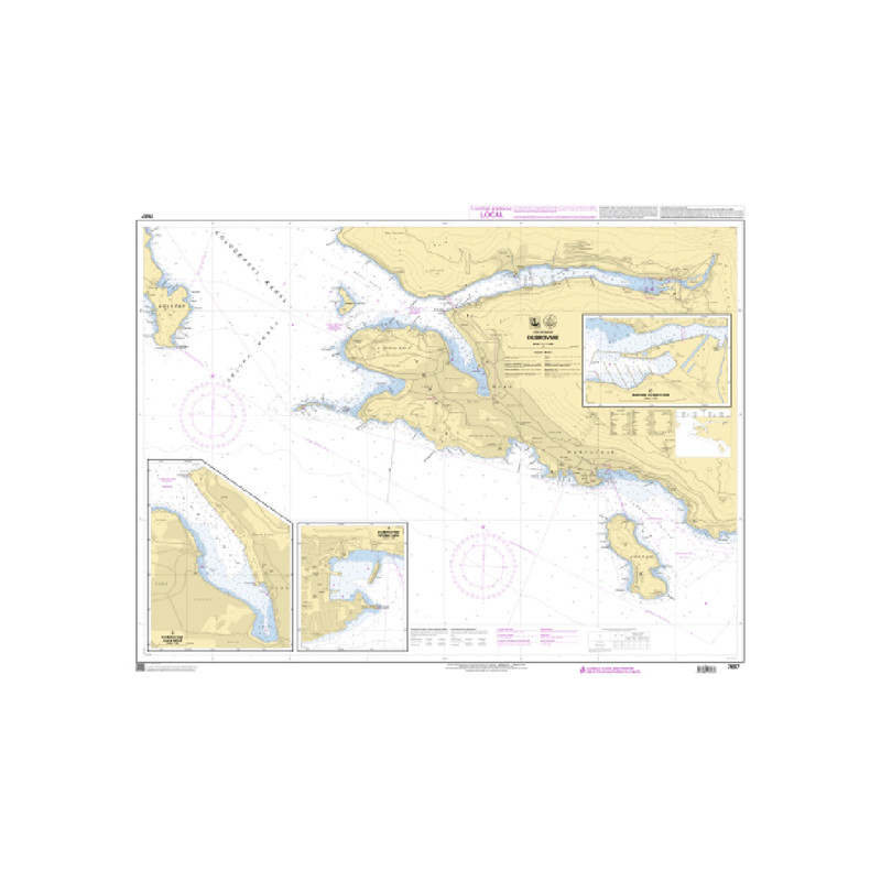 Shom C - 7697 - (fac-similé de la carte HR83) - Dubrovnik | Librairie Maritime Nautic Way