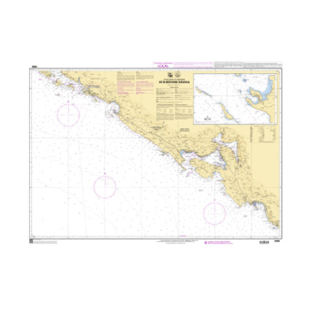 Shom C - 7698 - (fac-similé de la carte HR 100-28) - De Dubrovnik à Budva | Librairie Maritime Nautic Way