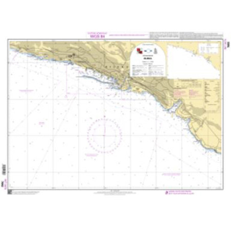 Shom C - 7692 - Rijeka (Fac-similé de la carte HR n°5 | Librairie Maritime Nautic Way