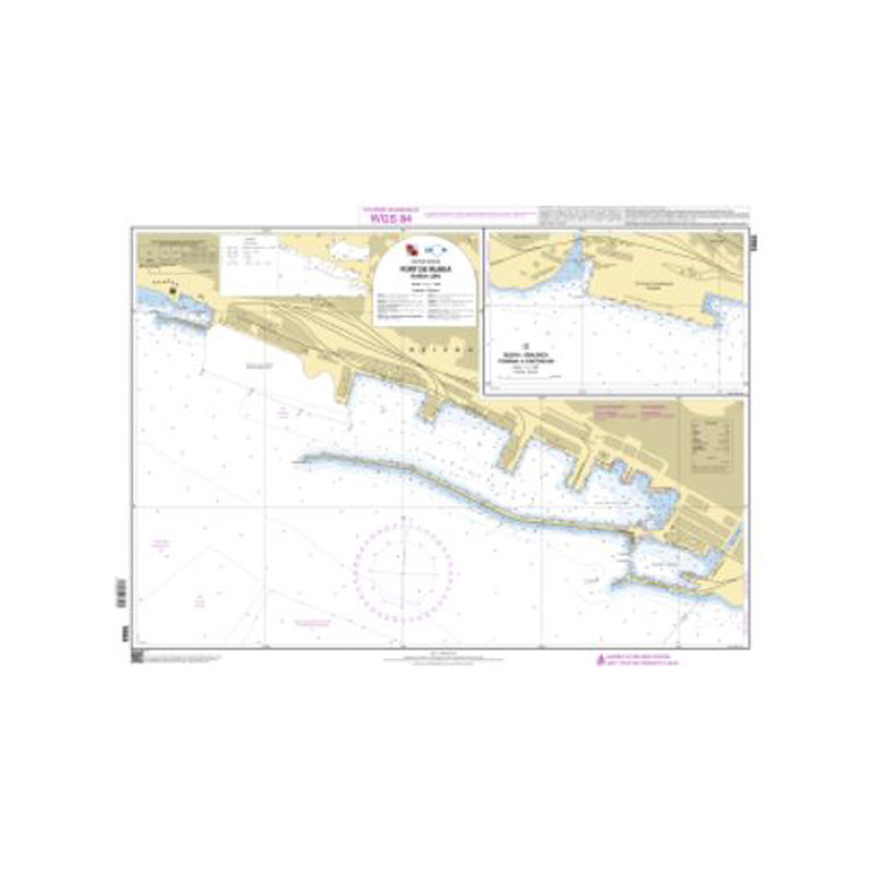 Shom C - 7693 - Port de Rijeka - Rijeka Luka (Fac-similé de la carte HR 18 puliée en 2017) | Librairie Maritime Nautic Way