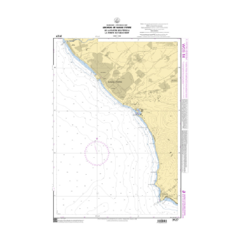 Shom C - 3127 - Abords de Basse-Terre - De la rivière des Pères à la Pointe du Vieux Fort | Librairie Maritime Nautic Way