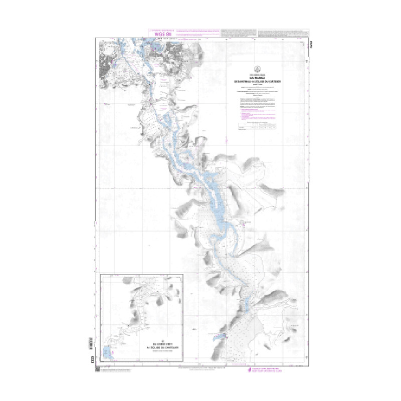 Shom C - 4233 - La Rance - De Saint-Malo à l'écluse du Châtelier | Librairie Maritime Nautic Way