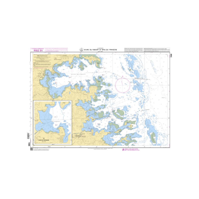 Shom C - 7088 - Havre du Robert et Baie du François | Librairie Maritime Nautic Way