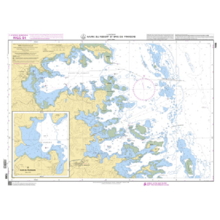 Shom C - 7088 - Havre du Robert et Baie du François | Librairie Maritime Nautic Way