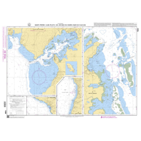 Shom C - 7089 - Saint-Pierre, Case-Pilote, Cul-de-Sac du Marin, Baie du Vauclin | Librairie Maritime Nautic Way