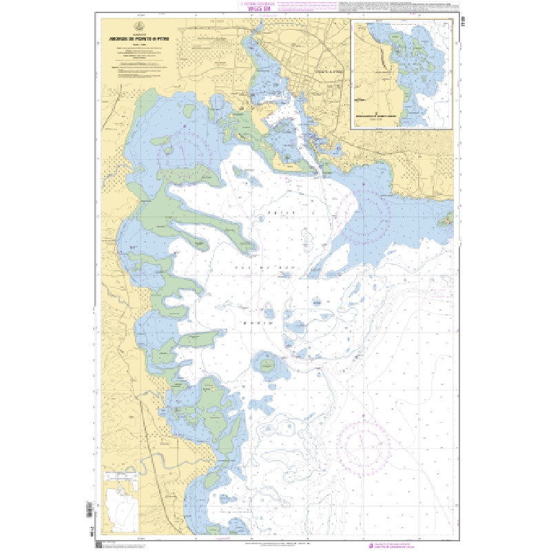 Shom C - 7100 - Abords de Pointe-à-Pitre | Librairie Maritime Nautic Way