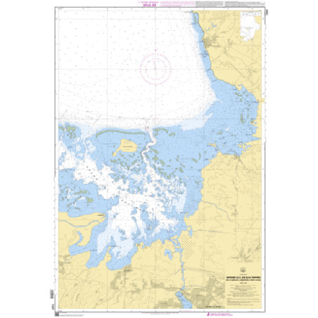 Shom C - 7324 - Grand Cul-de-Sac Marin - De la Baie du Lamentin à Port-Louis | Librairie Maritime Nautic Way